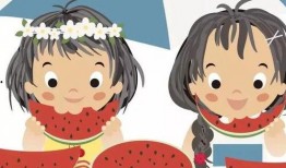 吃瓜父女的图片,温馨日常瞬间捕捉